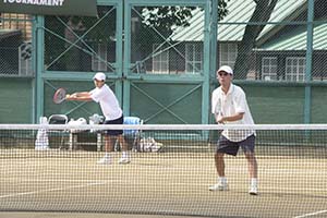 男子ダブルス決勝 優勝　増井・小柳組