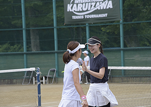 女子ダブルス決勝 森・清田組
