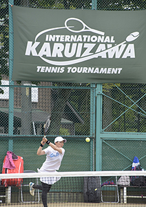 混合ダブルス決勝 西岡・清水組