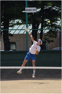 男子シングルス決勝　シェラー聖也トーマス選手