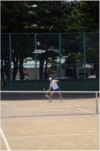 男子シングルス決勝　シェラー聖也トーマス選手